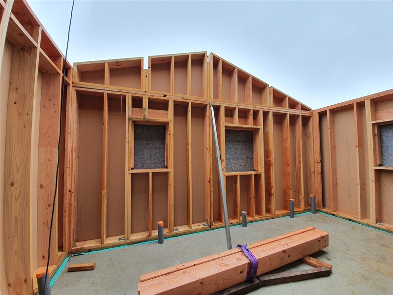 Maison ossature bois à Bonnes (86)